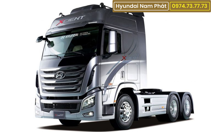 Xe Đầu Kéo Hyundai Xcient 2 Cầu Nhập Khẩu Hàn Quốc